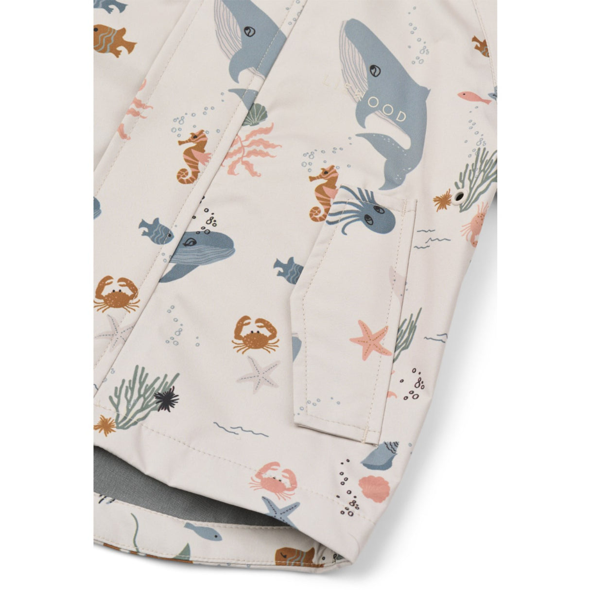 LIEWOOD Sea Creature / Sandy Manu Regntøj Sæt