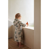 LIEWOOD Crab / Sandy Lilana Yarn Dyed Badekåbe