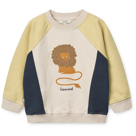 LIEWOOD Circus Lion / Sandy Aude Placement Sweatshirt