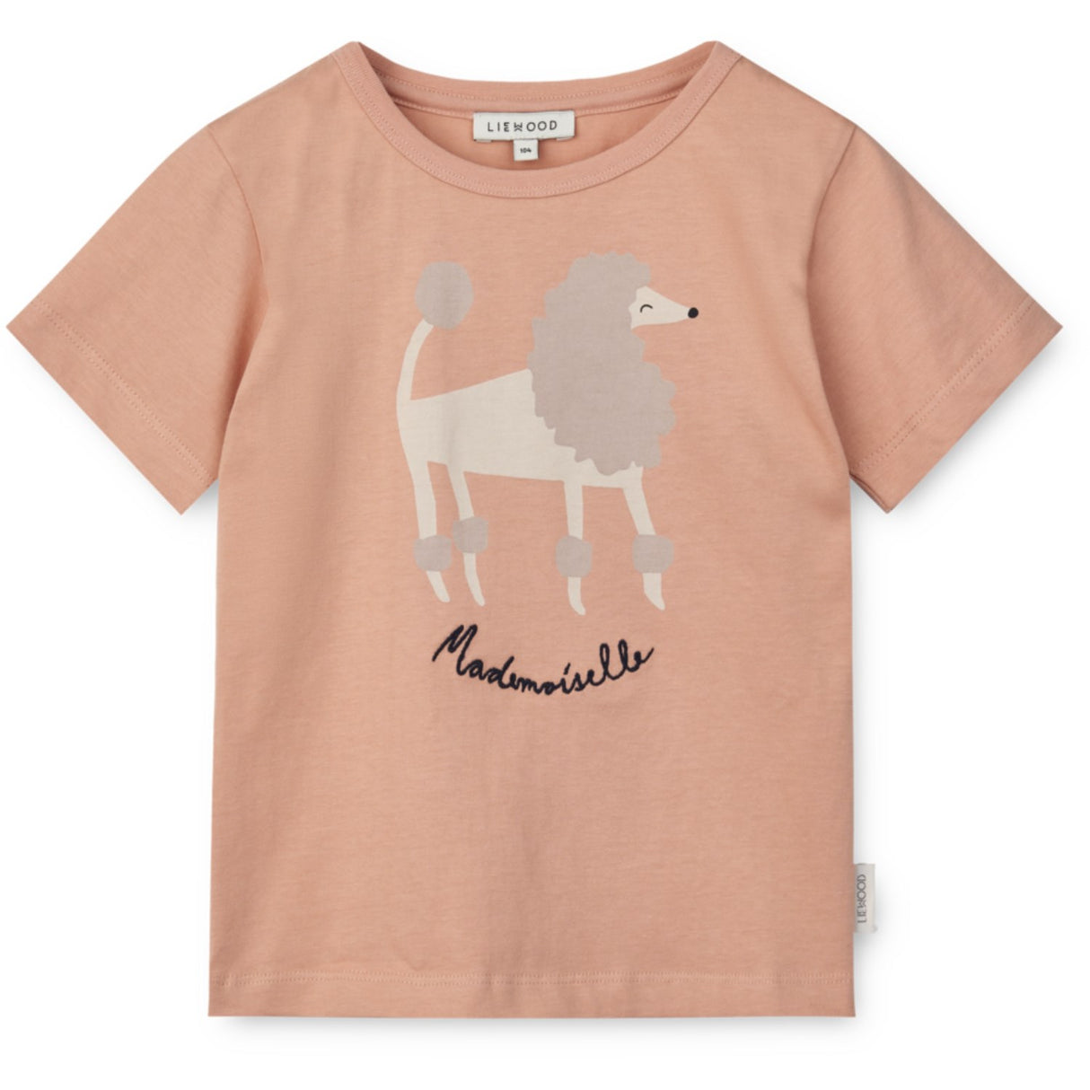 LIEWOOD Paris Mademoiselle / Pale Tuscany Apia Placement Shortsleeve T-shirt