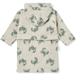 LIEWOOD Crab / Sandy Lilana Yarn Dyed Badekåbe