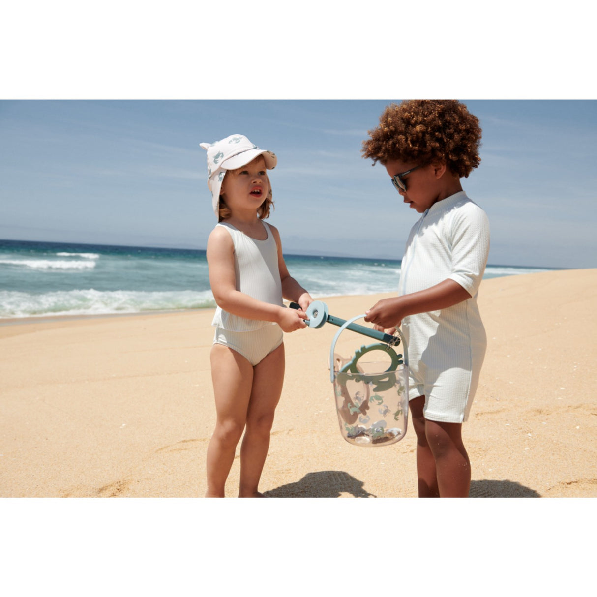 LIEWOOD Crab / Sandy Cora Printed Crab Rod Sæt