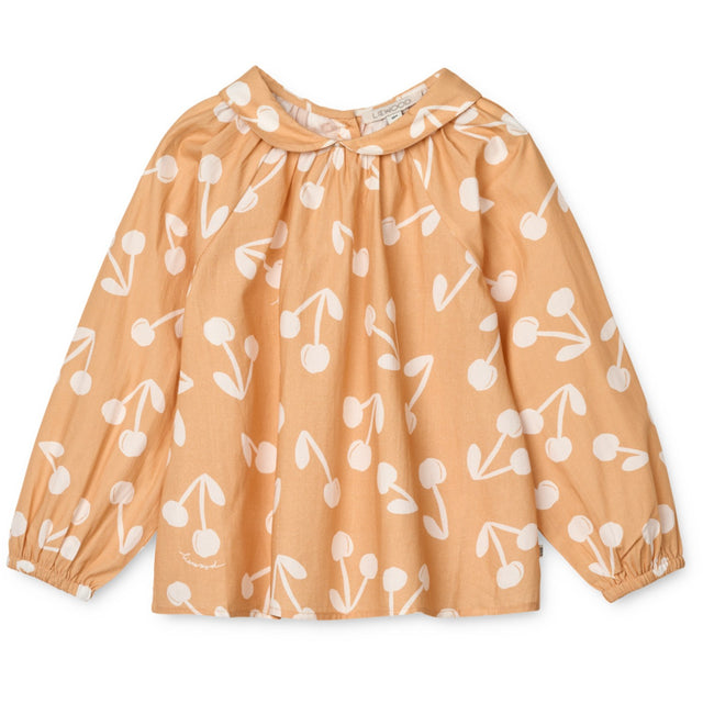 LIEWOOD Cherry Blossom / Light Apricot Rhea Printed Bluse