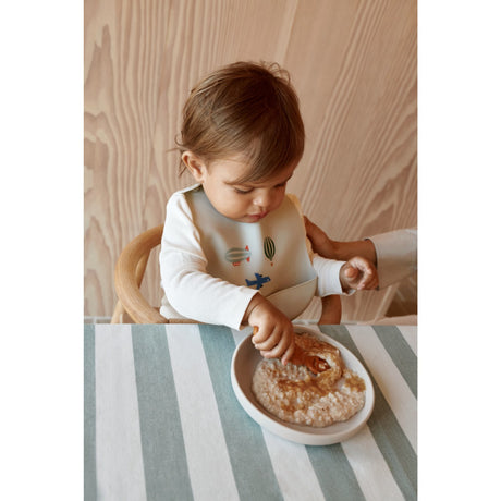 LIEWOOD Aviator / Ecru Tilda Printed Hagesmæk 2-Pak