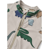 LIEWOOD Dinosaurs / Mist Max Printed Shortsleeve Badeheldragt