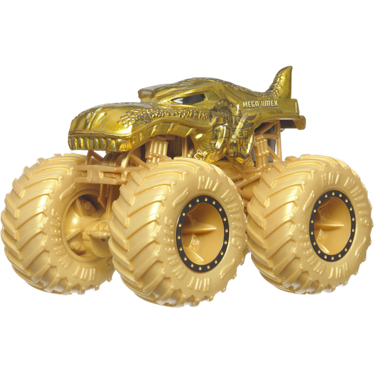 Hot Wheels HW Monster Trucks Golden Mega Wrex Promo Truck! IKKE AKTIVERES