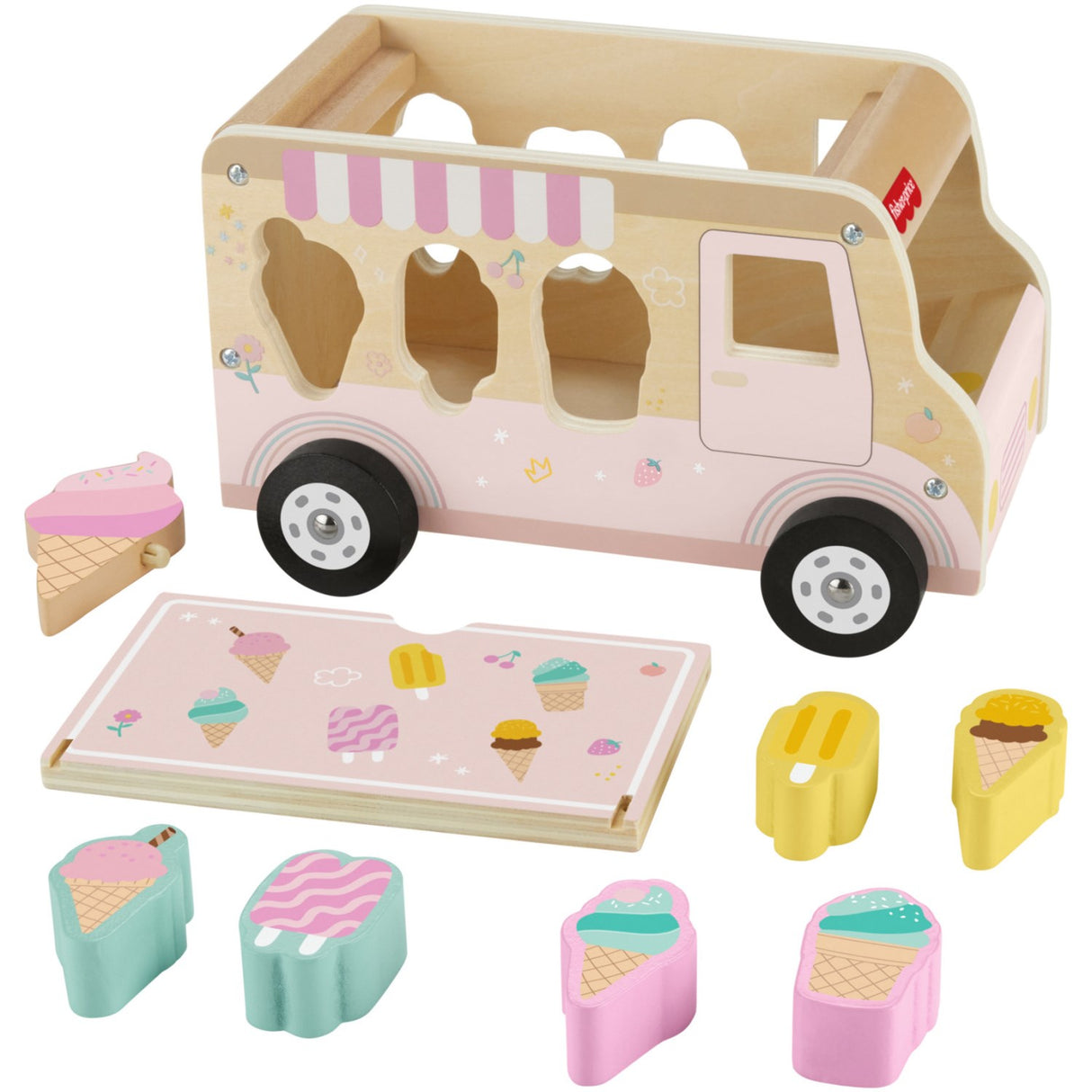 Fisher-Price® Wood Ice Cream Puttekasse