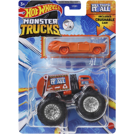 Hot Wheels Monster Trucks 1:64 Single and Promo Car