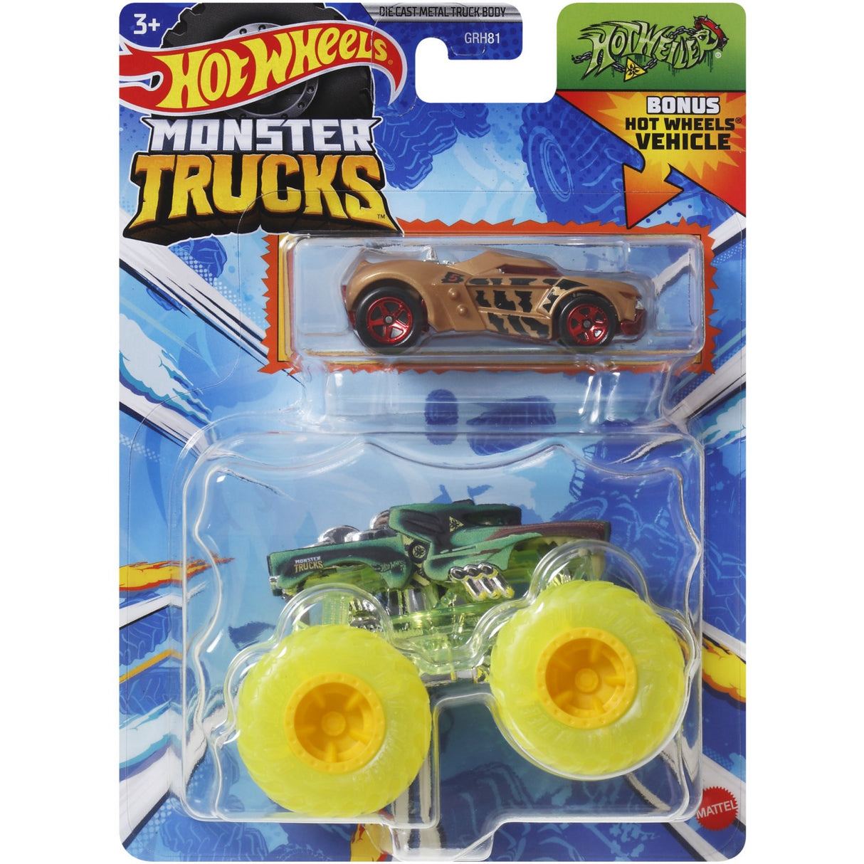 Hot Wheels Monster Trucks 1:64 Single and Promo Car