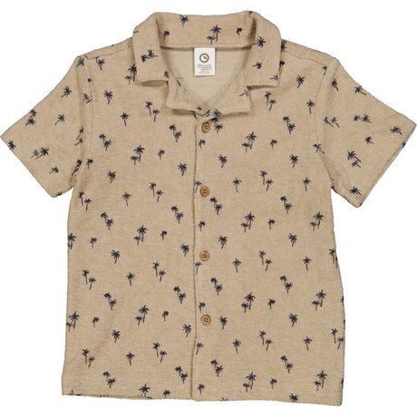 Müsli Cashmere/ Night Blue Palm Skjorte