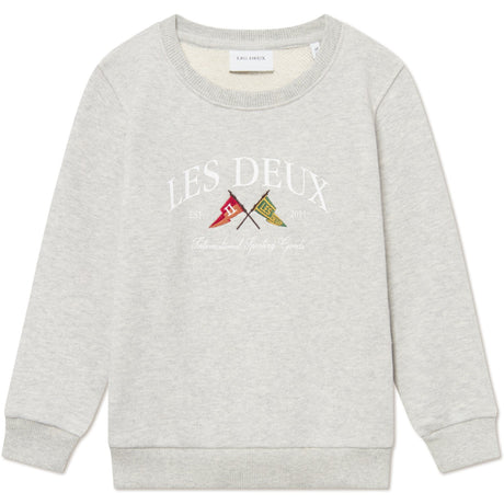 Les Deux Kids Snow Melange Ivy League Sweatshirt