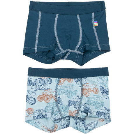 Joha Blue Boxershorts 2-Pak