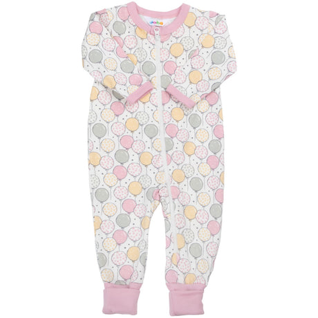 Joha Light pink Natdragt m. 2-i-1 fødder