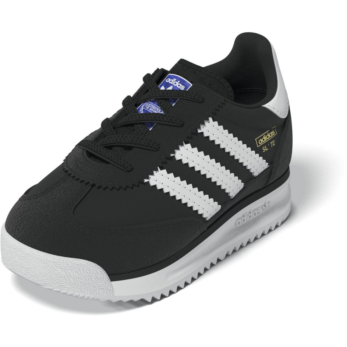 adidas Originals Core Black Ftwr White Blue Sl 72 Rs El I Sneakers