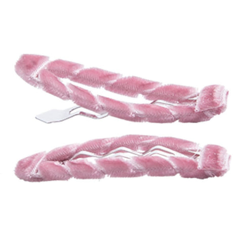 Bow's by Stær Snap Hårspænder - Velvet Antique Rose (2 pak)