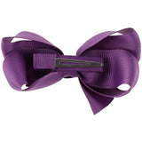 Bow's by Stær Klassisk Sløjfe - Amethyst/Lilla - 8 cm