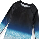 Molo Faded Ocean Neptune LS Swim Top