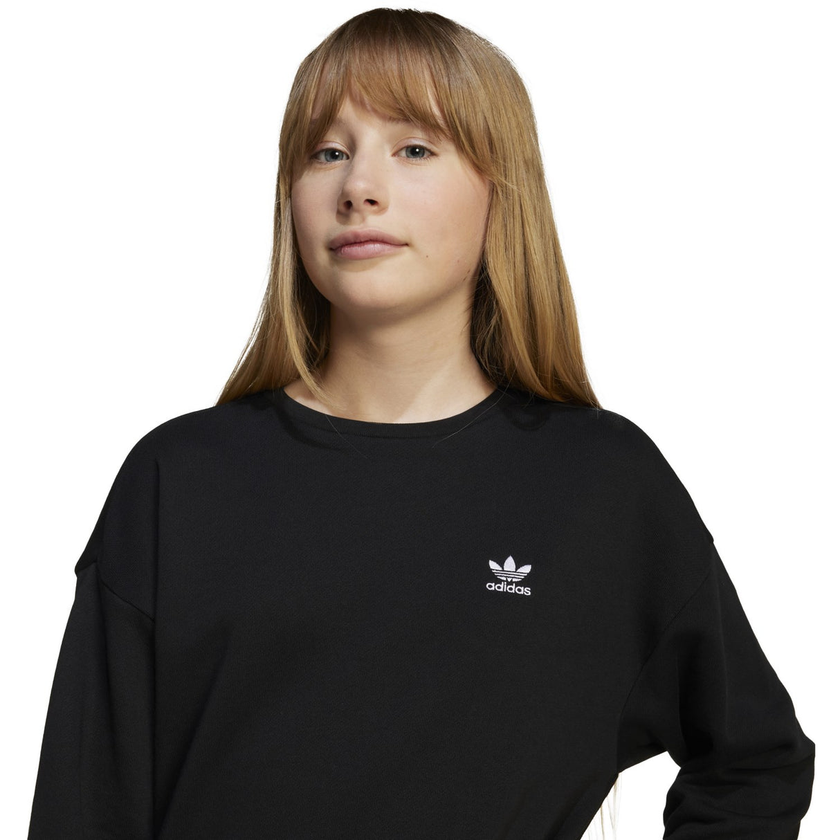 adidas Originals Black Boyfriend Crew Sweatshirt