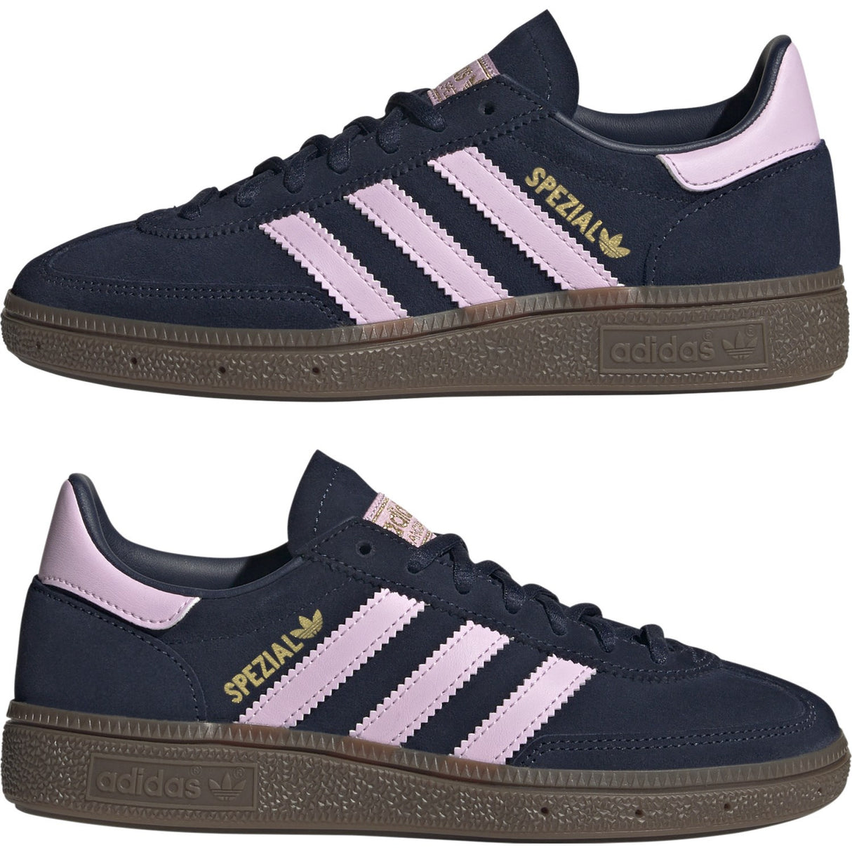 adidas Originals Night Indigo/Orchid Fusion/Gum5 Handball Spezial J Sneakers