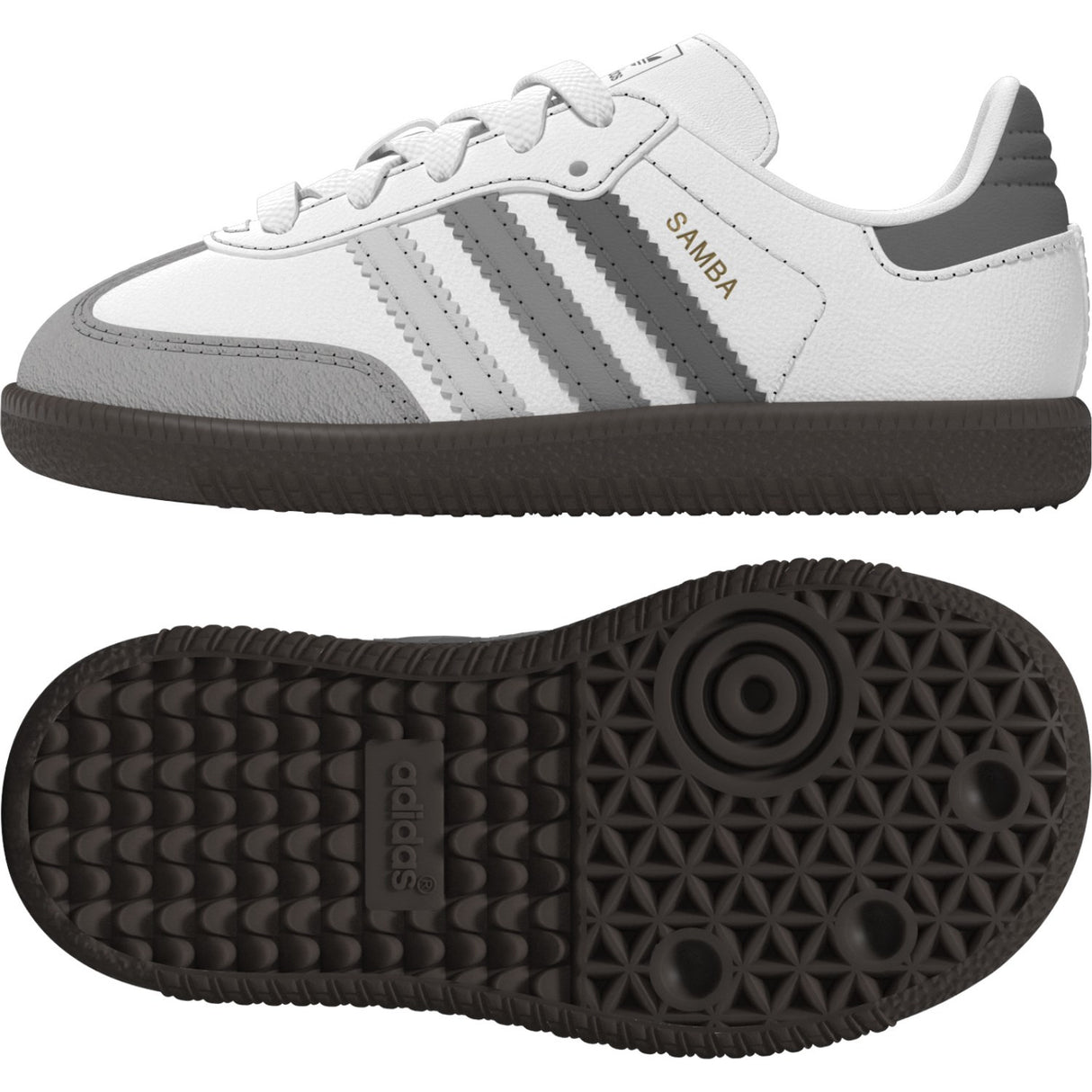 adidas Originals Ftwr White/Grey One/Grey Three Samba Og El I Sneakers