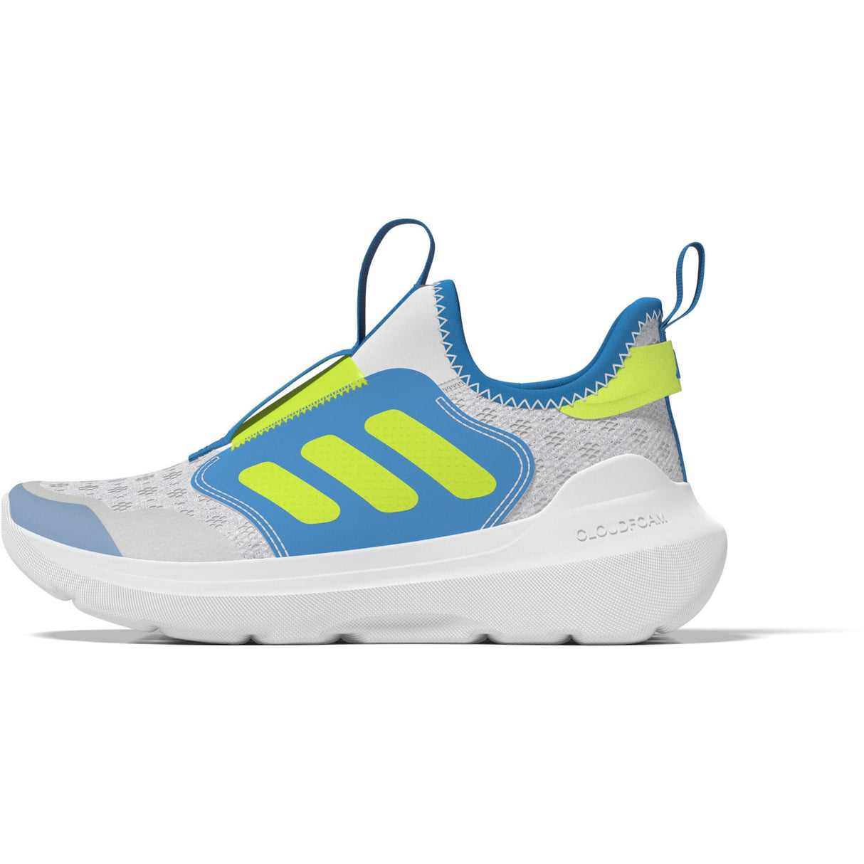 adidas Originals Dash Grey/Lucid Lemon/Solar Blue Tensaur Comfort Ac C Sneakers