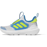 adidas Originals Dash Grey/Lucid Lemon/Solar Blue Tensaur Comfort Ac C Sneakers