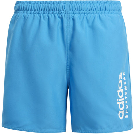 adidas Originals Bright Blue/White Ess L Clx Swim Kort