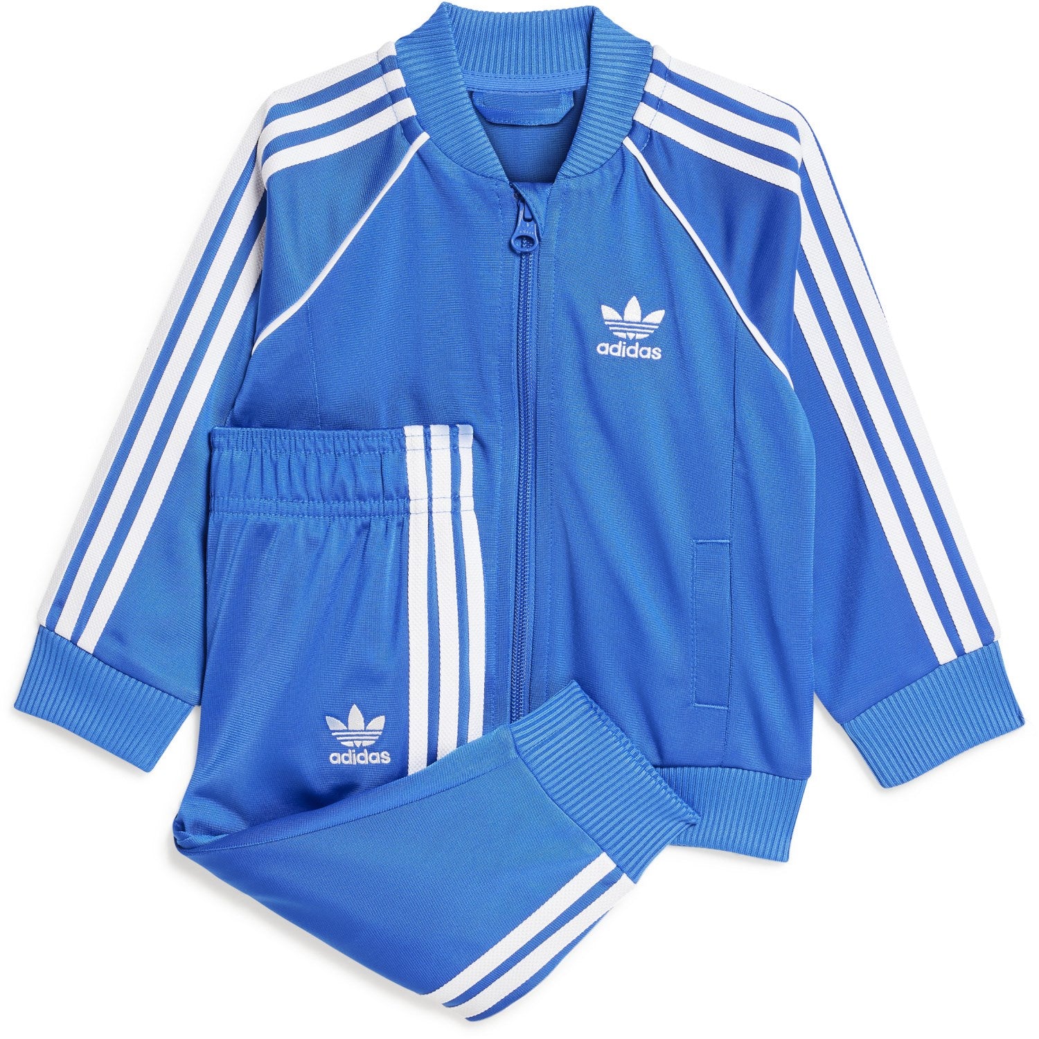 adidas tracksuit blå
