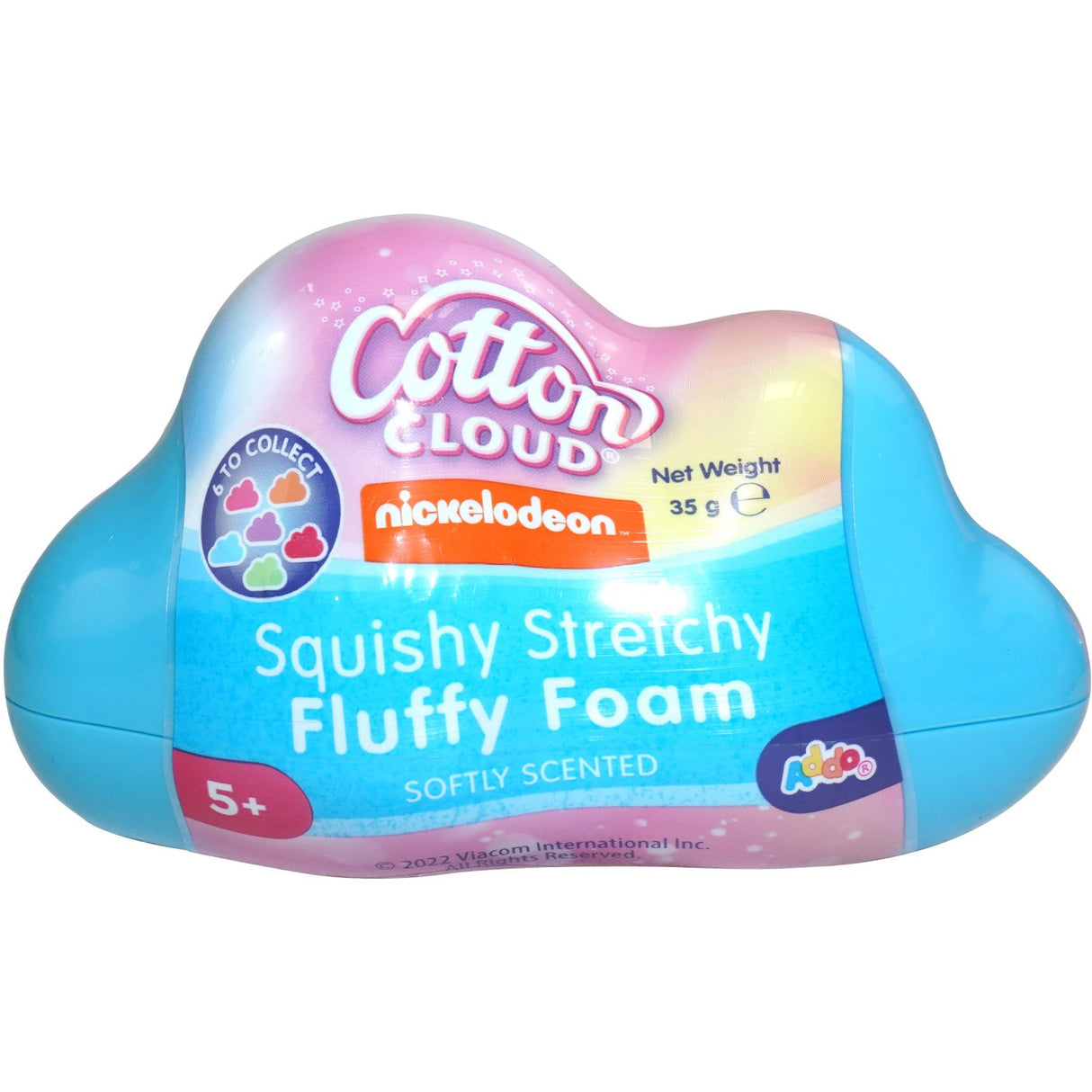 Pocket Money Colour Changing Fluffy Foam Lilla/Blå