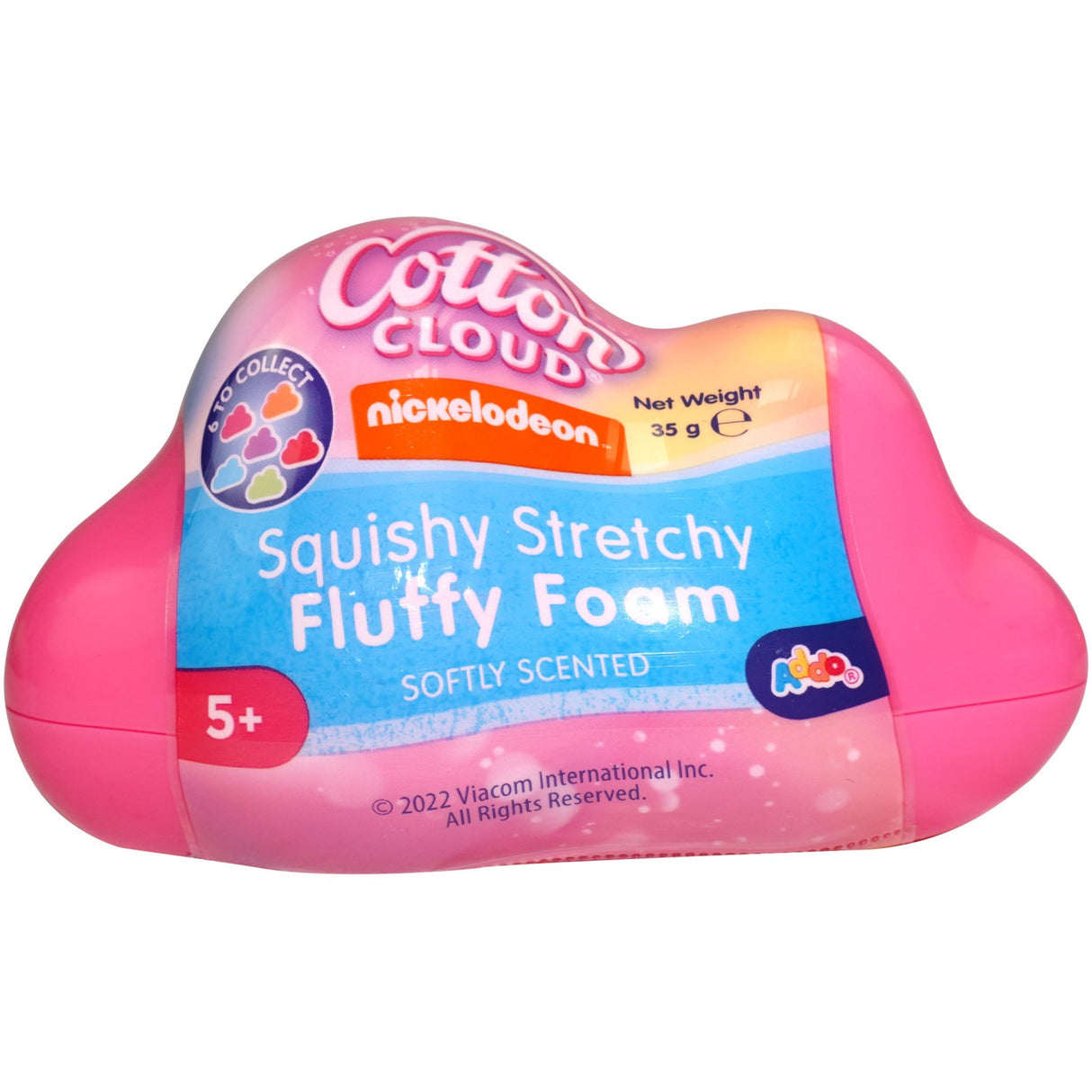 Pocket Money Colour Changing Fluffy Foam Pink