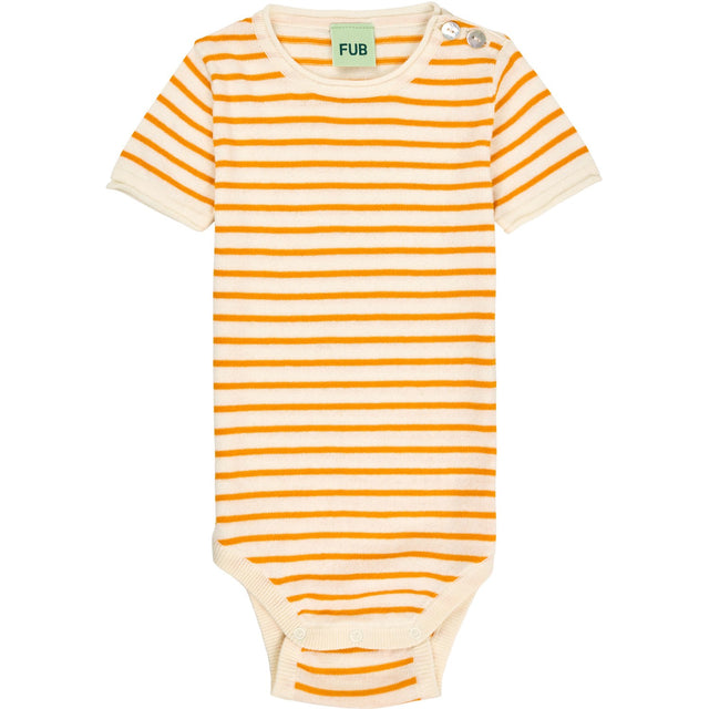 FUB ecru/sunflower Baby SS Body