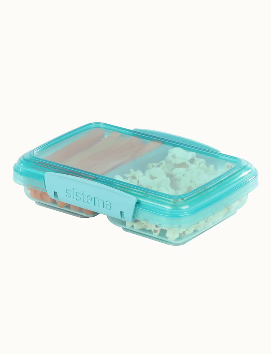 Sistema To-Go Small Split Madkasse 350 ml Teal Stone