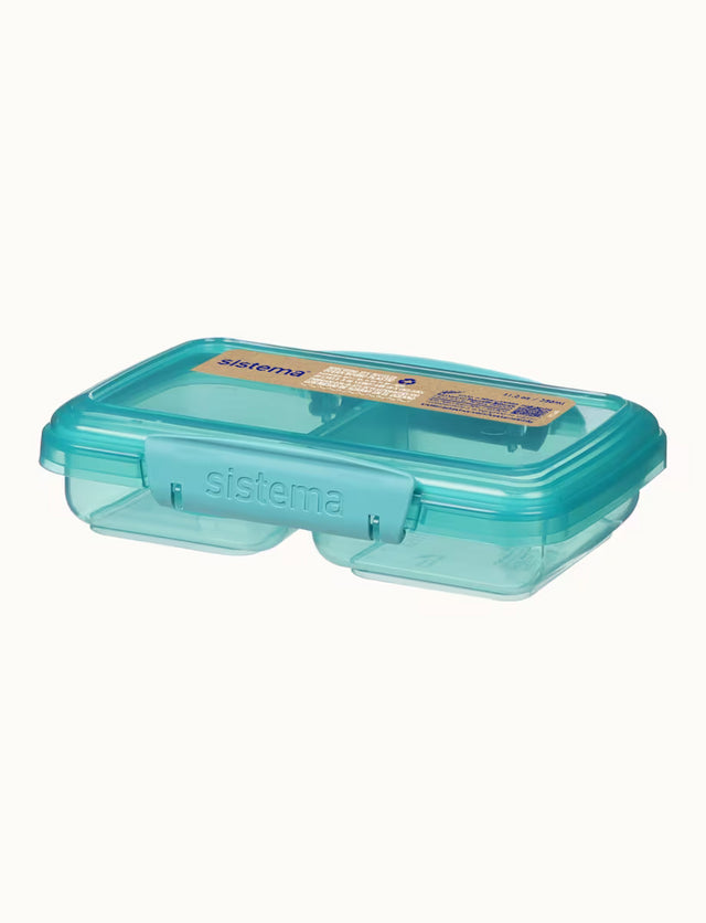 Sistema To-Go Small Split Madkasse 350 ml Teal Stone