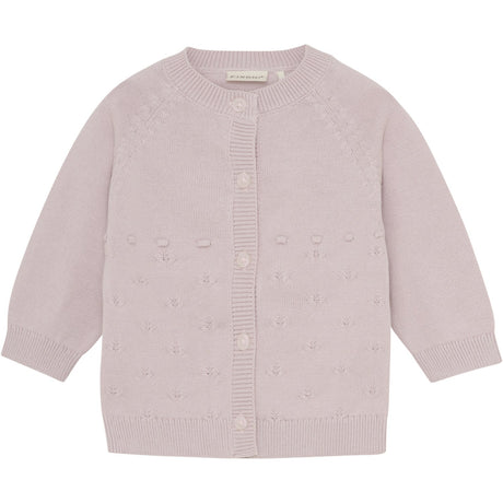 FIXONI Hushed Violet Cardigan Knit