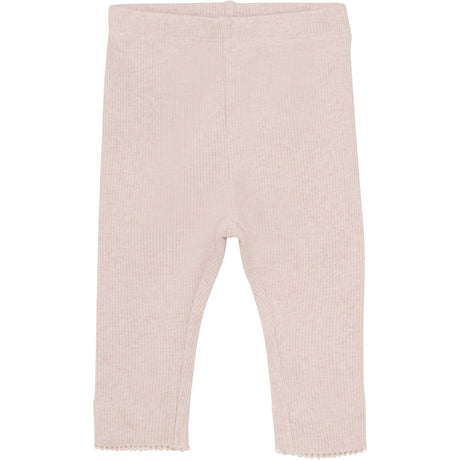 FIXONI Hushed Violet Melange Leggings Mélange Rib