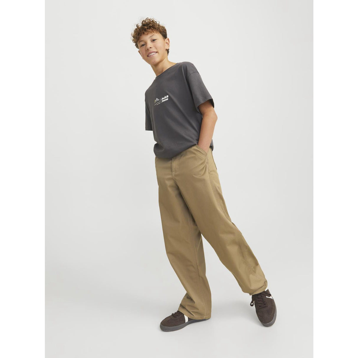 Jack & Jones Junior Elmwood Alex Clean Worker Bukser Noos