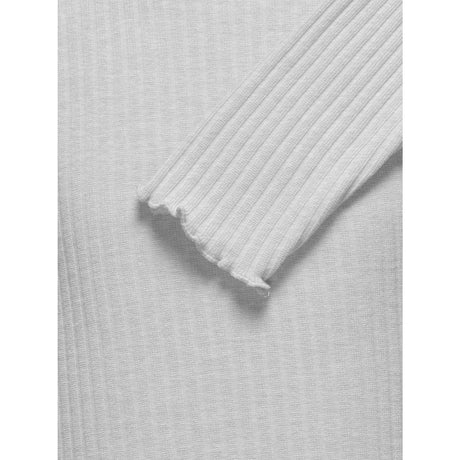 kids ONLY Light Grey Melange Nella O-Neck Bluse Noos