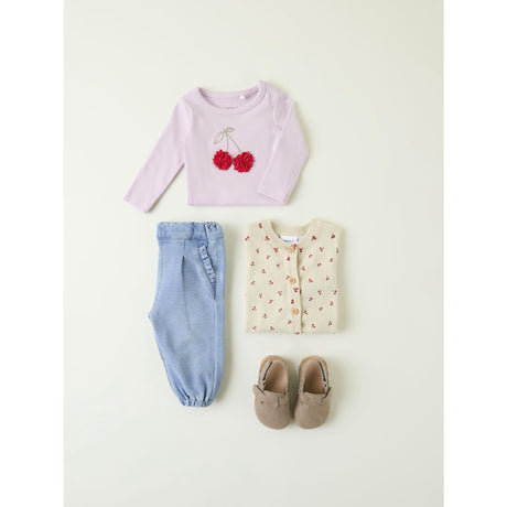 Name It Summer Sand Bicher Strik Cardigan