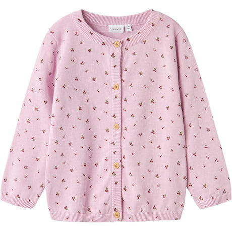 Name It Winsome Orchid Basine Strik Cardigan