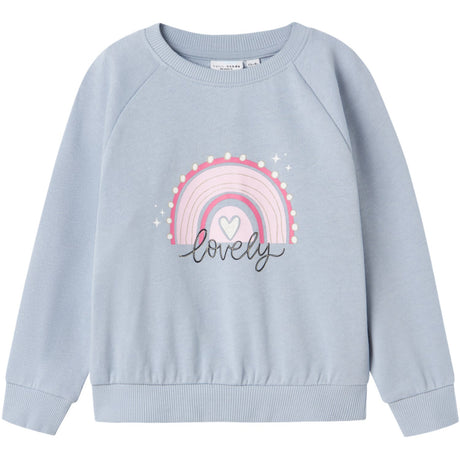 Name It Subdued Blue Love Venus Regular Sweatshirt