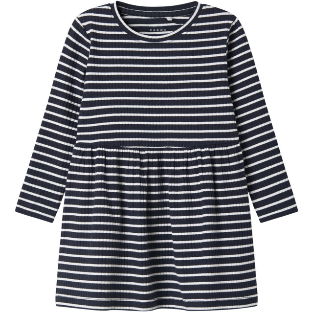 Name It Bright White Dark Sapphire Vemma Kjole