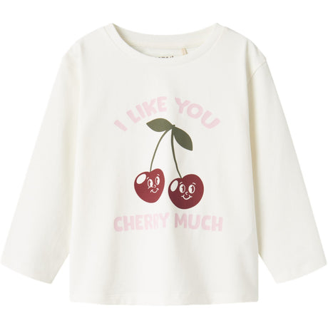 Name It Cloud Dancer Berrie Regular Bluse