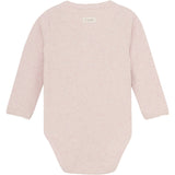 FIXONI Hushed Violet Melange Wrap Body LS Mélange Rib