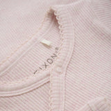 FIXONI Hushed Violet Melange Wrap Body LS Mélange Rib