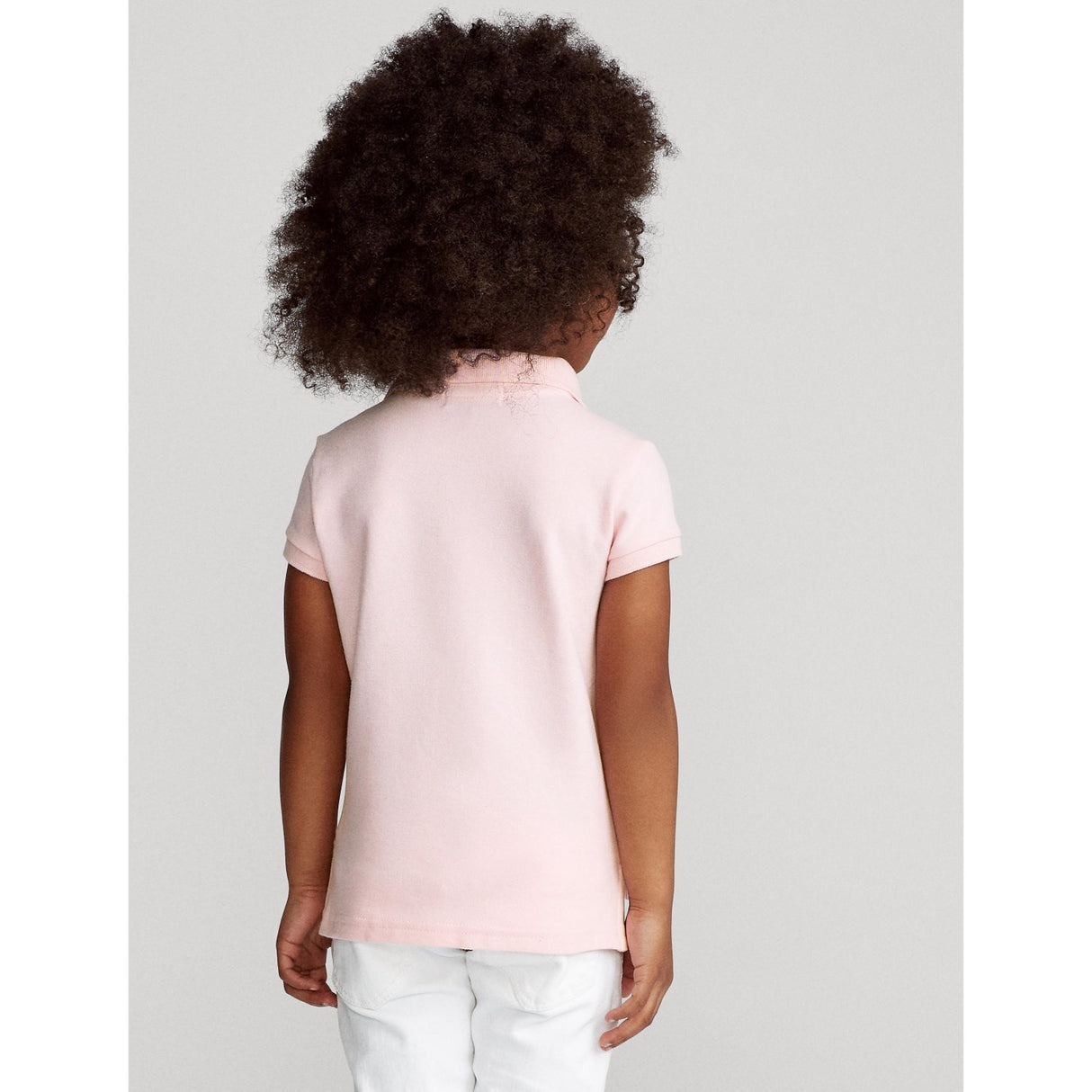 Polo Ralph Lauren Hint Of Pink Girl Polo T-Shirt