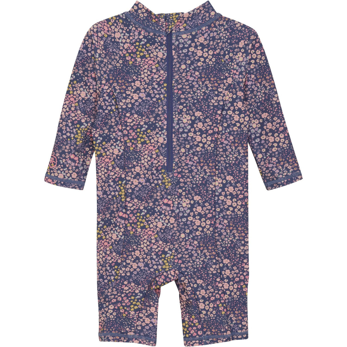 Color Kids Vintage Indigo Baby Badeheldragt L/S, AOP