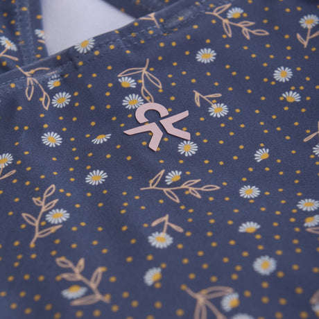 Color Kids Vintage Indigo Badedragt m. Nederdel, AOP