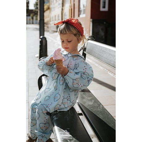 Fliink Dream Blue Aop Colombe Ls Tunika