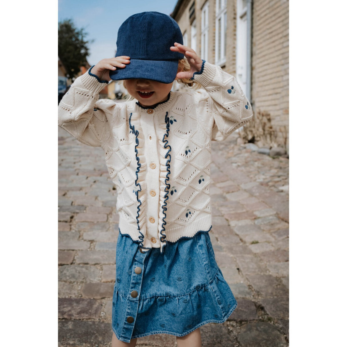 Fliink Light Denim Blue Donna Denim Nederdel