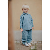 Fliink Lys Denim Blue Don Ls Skjorte